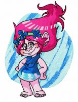 Princess Poppy 9 embroidery design