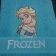 Elsa embroidered on bath towel