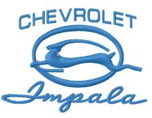 Chevrolet Impala 4 embroidery design