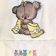 newborn gift embroidered towel