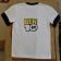 White t-shirt embroidered with Ben 10 logo