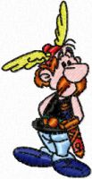Asterix 2 embroidery design