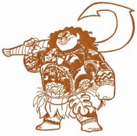 Maui 2 embroidery design