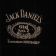 Jack Daniel's logo on embroidered bath towel