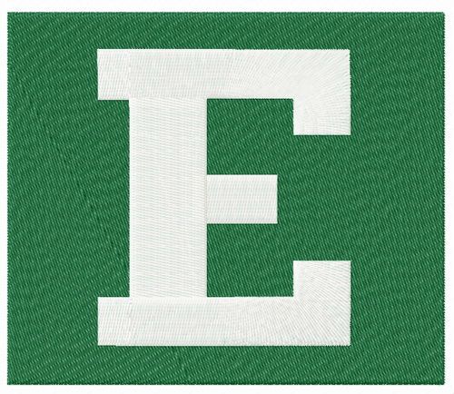 Eastern Michigan Eagles Logo machine embroidery design 