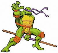 Donatello 4 embroidery design