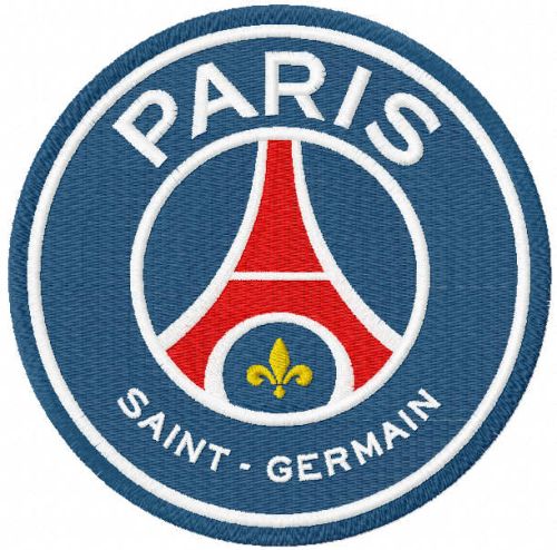 Paris Saint German logo 2020 embroider design