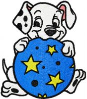 Puppies 4 embroidery design