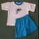Miami dolphins logo on baby wear embroidred