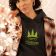 hoodie with christmas tree free embroidery design smiling woman