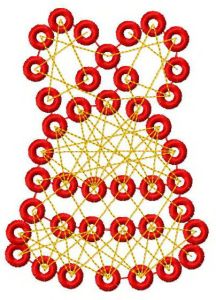 Christmas toy 2 embroidery design