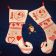 Christmas socks with Santa Claus free embroidery design