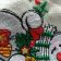 Christmas embroidery design