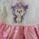 Dress with Pink hedgehog free embroidery design