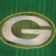 Green Bay Packers logo embroidery design on bath towel