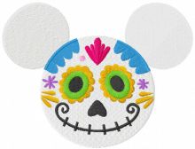 Mickey coco embroidery design
