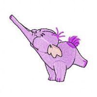 Heffalump small 2 embroidery design