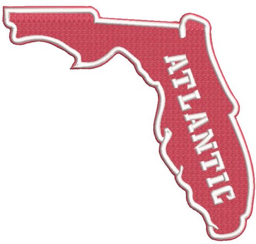 Florida Atlantic Owls Secondary logo 2015 embroidery design
