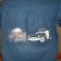 Embroidered Mater car and Sheriff designs on jacket