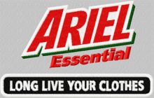 Ariel Essential logo embroidery design