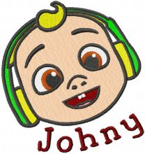 Baby Johny embroidery design