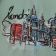 london city sketch embroidery