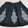skirt with free embroidery decoration