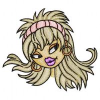 Bratz I'm Happy!  embroidery design