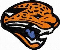 Jacksonville Jaguars logo 2 embroidery design