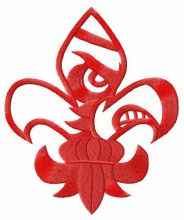 Louisville Cardinals Fleur-de-lis logo