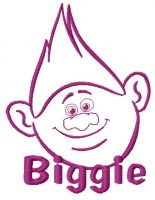 Biggie 2 embroidery design