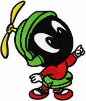 Dreaming Marvin embroidery design