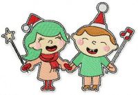 We wish you a Merry Christmas embroidery design