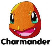 Charmander 2 embroidery design