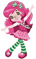 Strawberry Shortcake 5 embroidery design