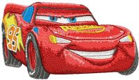 Lightning McQueen embroidery design