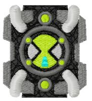 Ben 10 watch embroidery design