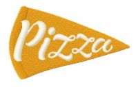 Pizza 3 embroidery design