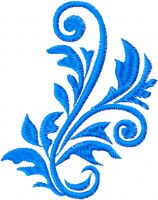 Ornament Leaves Free Embroidery Design: Add Elegance Nature's Charm