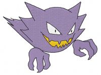Haunter embroidery design