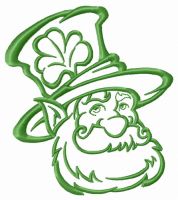 Leprechaun 5 embroidery design