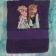 Frozen Sister embroidered towel