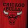 Chicago Bulls logo design on towel embroidered