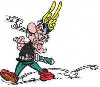 Asterix 3 embroidery design
