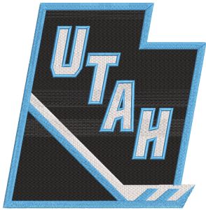 Utah Mammoth Alternate logo embroidery design
