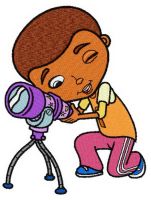 Henry and Aurora embroidery design