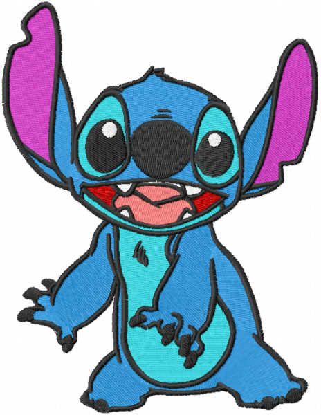 Very surprised stitch embroidery design