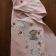 Newborn wrap with Teddy bear after shower machine embroidery design