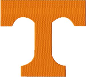 Tennessee Volunteers Logo embroidery design