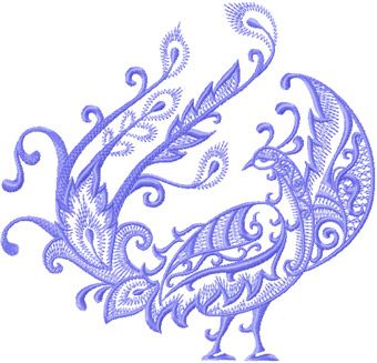 Bird of Happines machine embroidery design